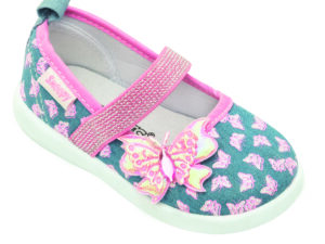 BALLERINA BAMBINA SNOOPY IN TELA 2214983 Scarpine Tela Snoopy