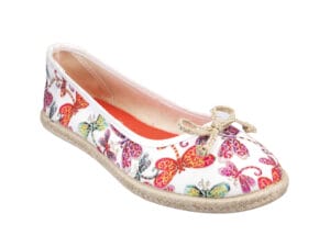LADIES CANVAS BALLERINA SHOES 9353068 Ladies Canvas Shoes