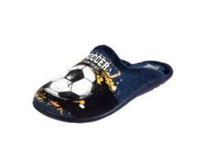 BOY MULE SLIPPER IN SOFT FLEECE 9330153 Boy Mule Slippers
