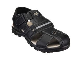 SANDALO UOMO IN PELLE SINTETICA PUNTA CHIUSA 9142032 Sandali Uomo