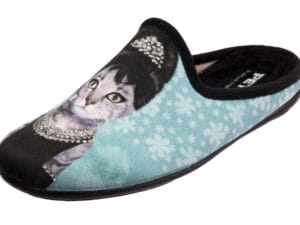 CHAUSSON FEMME EN TEXTILE  PETS ROCK BREAKFAST 5561011 Chaussons Femme Pets Rock