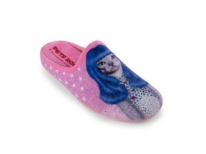 CHAUSSON FEMME EN TEXTILE  PETS ROCK GURL 5561010 Chaussons Femme Pets Rock