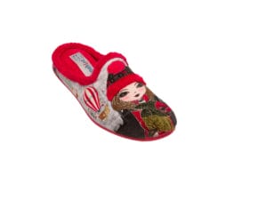 LADIES MULE SLIPPER IN SOFT FLEECE 9352464 Ladies Mule Slippers