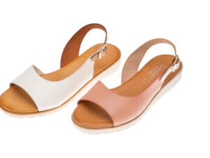 SANDALO BASSO PELLE 0452786 Sandali Donna