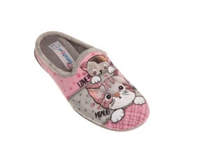 LADIES MULE SLIPPER IN SOFT FLEECE 9352888 Ladies Mule Slippers