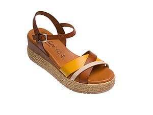 DAMEN LEDERKEILSANDALE 0254207 Sandalen Damen