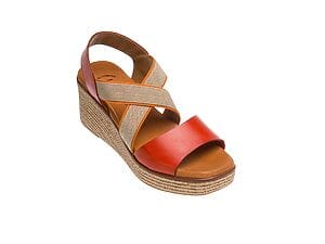 DAMEN LEDERKEILSANDALE 0254210 Sandalen Damen