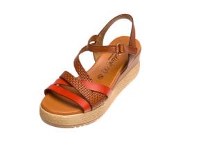 DAMEN LEDERKEILSANDALE 0254226 Sandalen Damen