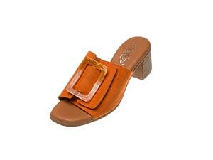 DAMEN LEDERPANTOLETTE 8454158 Sandalen Damen